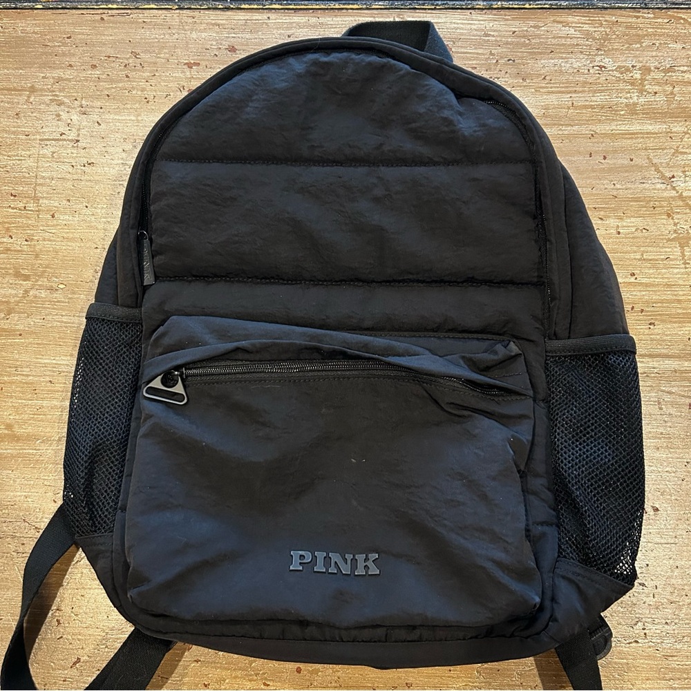 PINK Victoria's Secret Black Backpack